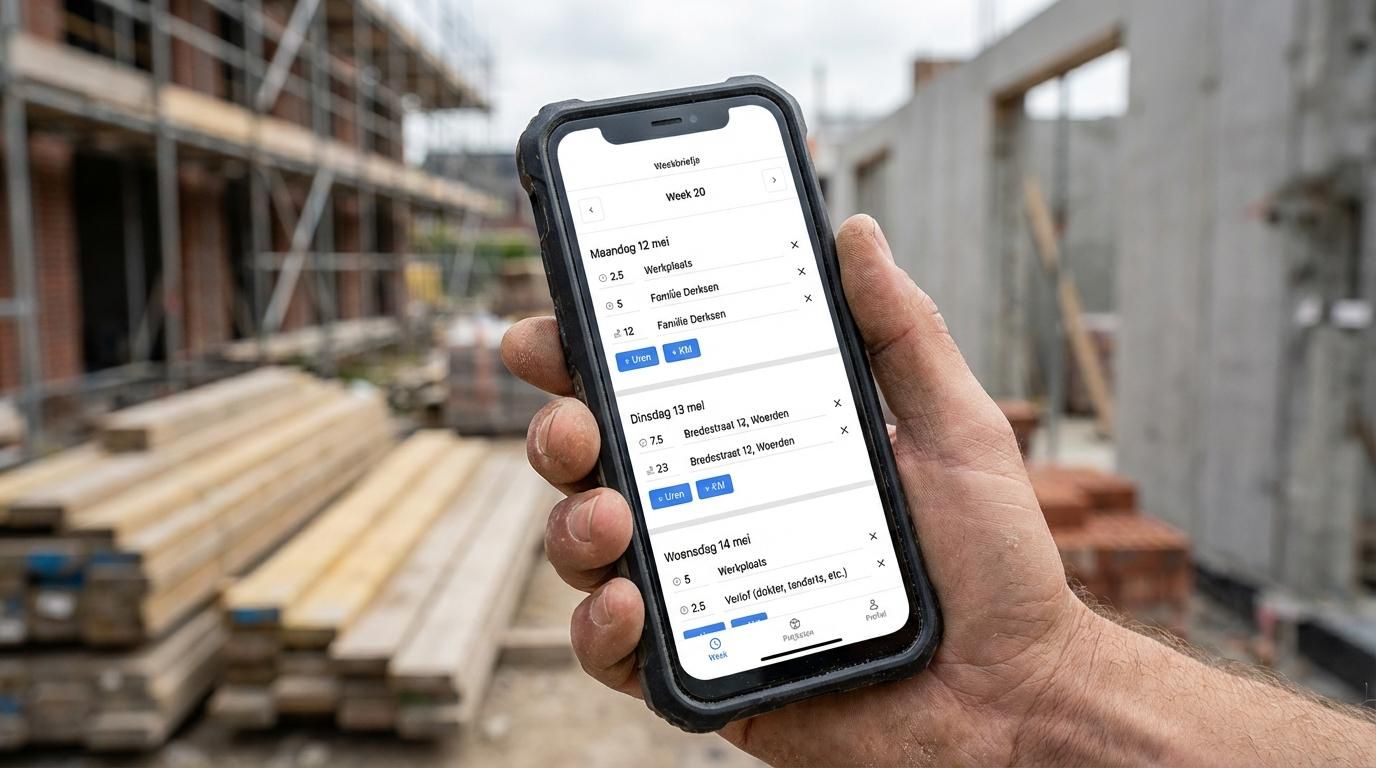 projectadministratie app bouw