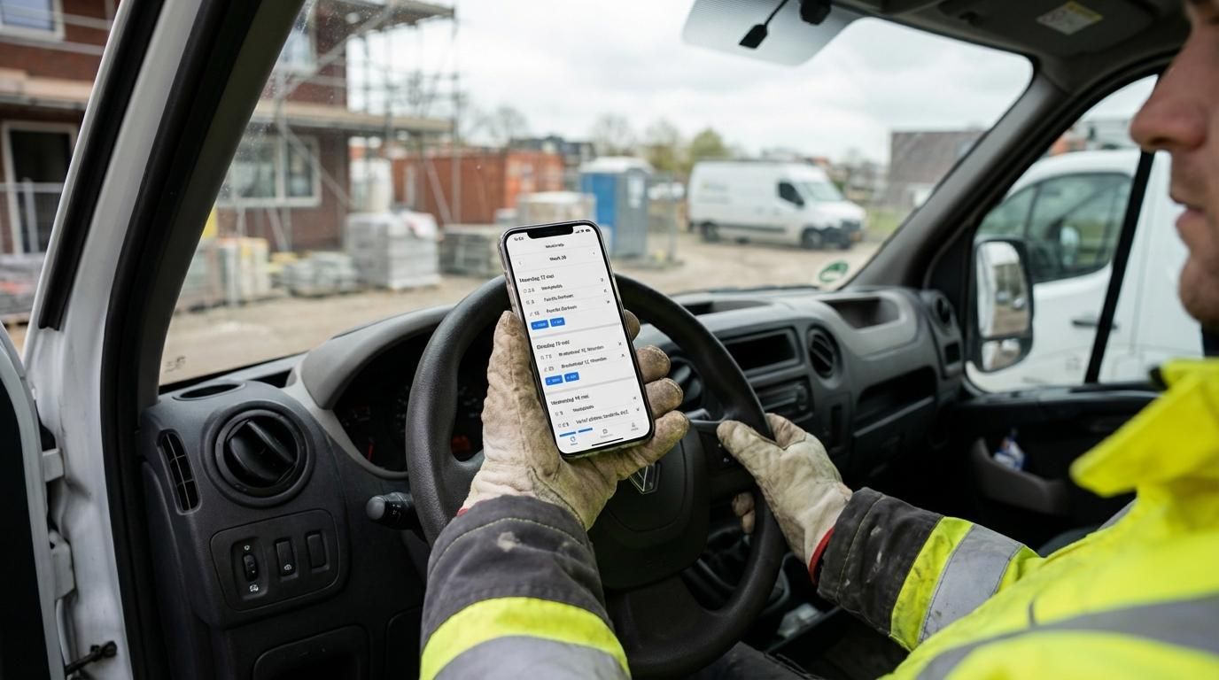 rittenregistratie app bouw criteria
