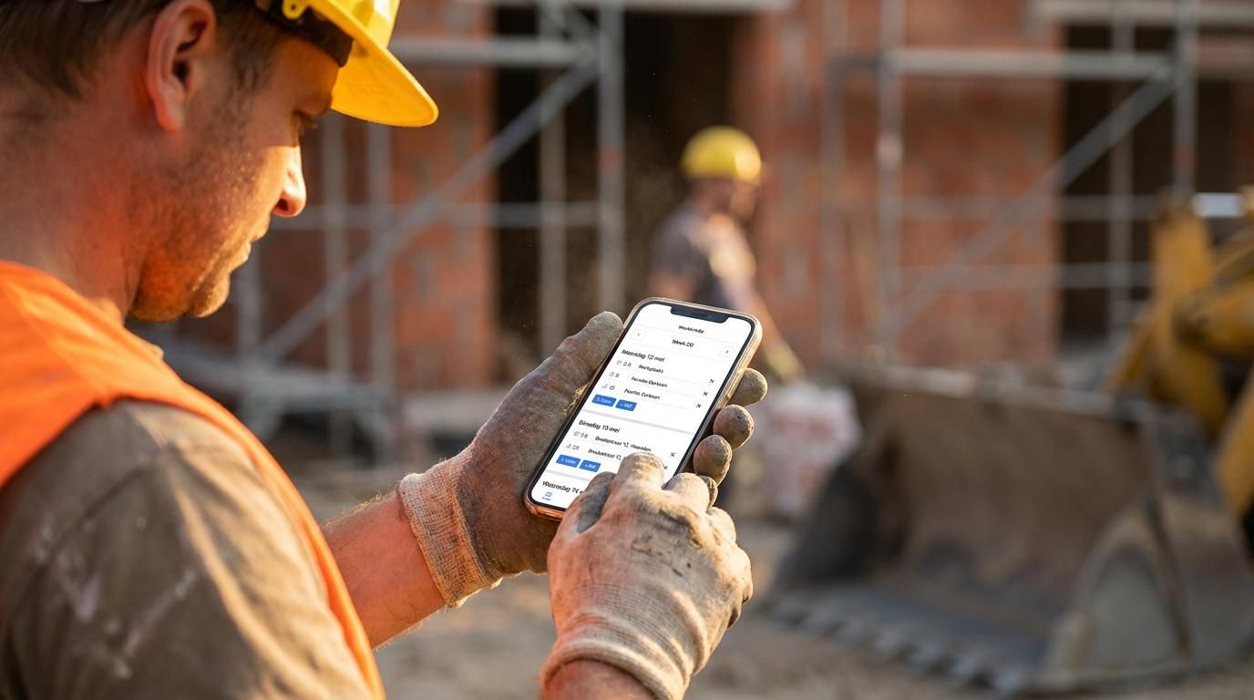 urenregistratie fouten bouw