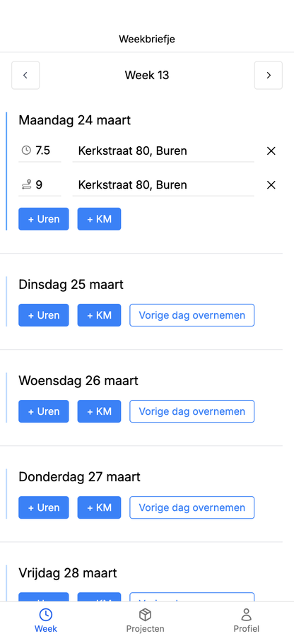 mileage tracking app result