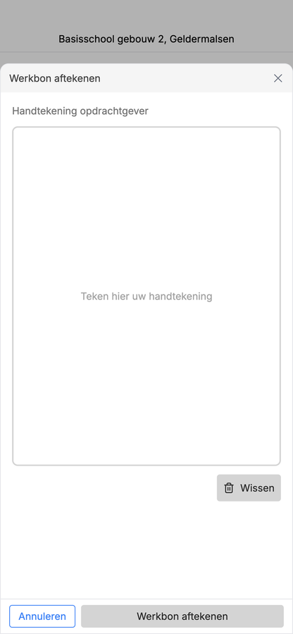 Handtekening laten zetten vanaf je telefoon